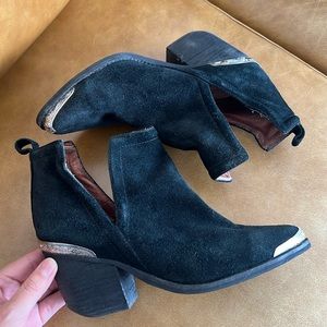 JEFFREY CAMPBELL CROMWELL BOOTS BLACK